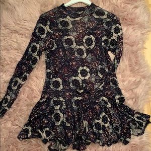 Free People patterned tunic